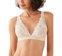 Wacoal womens852191Embrace Lace Wire Free Soft-Cup Bralette Bra - Beige - 30A