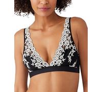 Wacoal womens852191Embrace Lace Wire Free Soft-Cup Bralette Bra - Black - 34A