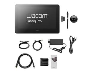 Wacom Cintiq Pro 16 Graphics Tablet 4K Resolution for Professional Designers and Artists (15.6" Multi-Touch Screen 98% Adobe RGB Pressure Sensitive Pen Built-in ExpressKey Keys)