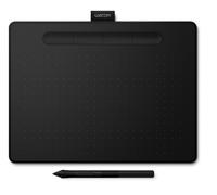 Wacom Intuos Pen Tablet In Black (Medium). Included Wacom Intuos Stylus. Bluetooth Connectivity. Compatible With Windows And Apple Black