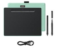 Wacom Intuos M Pistachio, Bluetooth Pen Tablet - Wireless Graphic Tablet for Painting, Sketching and Photo Retouch with 3 Creative Software Downloads, Ideal for Work from Home & Remote Learning