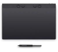 Wacom Intuos Pro Large, the innovative pen tablet incl. Wacom Pro Pen 3, expansive workspace for professionals in video editing, 3D modelling, and animation - offering ultimate precision and control