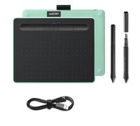 Wacom Intuos S Pistachio, Bluetooth Pen Tablet - Wireless Graphic Tablet for Painting, Sketching and Photo Retouch with 2 Creative Software Downloads, Ideal for Work from Home & Remote Learning