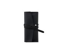 Wacom leather roll-up pen case for safe storage of pens and cables