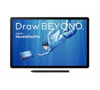 Wacom MovinkPad Pro 14 Drawing Tablet - Pen-on-paper feeling with an OLED screen for True Blacks, Exceptional Contrast, Fast Response, Premium Texture Glass, Ultra-Precise Pro Pen 3 for Creatives