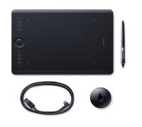 Wacom PTH-660-N Intuos Pro Pen Tablet (Size: M)/Medium Professional Graphic Tablet Including Wacom Pro Pen 2 Stylus with Replacement Tips/Compatible with Windows and Apple, Black