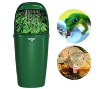 Wacool Reptile Water Dripper Chameleon Drinking Fountain Water Dispenser, Automatic Water Feeder for Bearded Dragon Gecko Lizard Frog Snake/Reptile Accessories