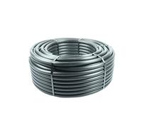 Wacredo Premium PE-LD Installation Pipe PN6 25 mm 100 running m Water Pipe Irrigation Supply Line Service Water Pressure Pipe Black UV Resistant