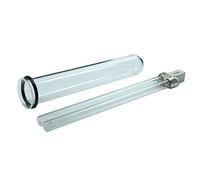 Wacredo UVC Replacement Lamp 11 Watt + Quartz Glass for Oase Filtomatic CWS 3000/7000 Including Sealing Ring Complete Set Water Treatment Filter Water Clarifier Bulb UVC Device