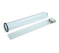 Wacredo UVC Replacement Lamp 18 Watt + Quartz Glass for Oase Filtoclear 12000 Including Seal Complete Set Water Treatment Filter Water Clarifier Bulb UVC Device