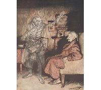WACTWJNA Famous Canvas Picture Art Classic Canvas Picture Frontispiece a Christmas Carol By Arthur Rackham Wall Art Canvas Poster for Hallway Decor 60x90cm