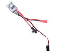 Wadakada 10A ESC Brushed Speed Controller for 1/12 1/16 1/18 1/24 1/28 RC Car Crawler C24 B16 B24 B36 K989 RC Boat