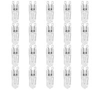 Wadakada 20Pcs,25W Clear Lamps Dimmable,Warm White 2800K for Chandeliers,Pendants,Landscape Lights