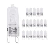 Wadakada 20Pcs,40W Clear Lamps Dimmable,Warm White 2800K for Chandeliers,Pendants,Landscape Lights