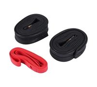 Wadakada 2Pack 700X35-43C Bike Inner Tube with 2 Rim Strip Schrader Valve Rubber Bike Tire Tube for 700C Road Bike
