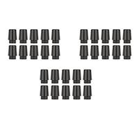 Wadakada 36Pcs Golf Ferrules Compatible with Irons 0.355 Inch Tip Irons Shaft Golf Club Shafts Sleeve Adapter