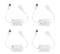 Wadakada 4X Tuya USB Smart Switch WiFi Controller Universal Breaker Timer Smart Life for USB Appliances for Home