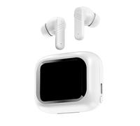 Wadakada Bluetooth V5.4 Earphone Noise Cancellation Color Screen Touch High Sound Quality Binaural ANC+ENC Bluetooth Earphone,B