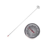 Wadakada Long Stem Compost Soil Thermometer - Fast Response Stainless Steel 20 Inch - Measuring Probe - Fahrenheit and Celsius