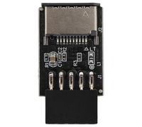 Wadakada Motherboard USB2.0 9Pin to TYPE-C A-KEY Front Connector Converter USB3.2 TYPE-E Interface Header Adapter