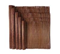 Wadan 1.5m x 4m Willow Bulrush Natural Garden Fence Panel Screening Roll Privacy Border Wind & Sun Protection