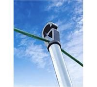 Wadan Washing Line Pole, Telescopic Clothes Line Prop, Heavy Duty Multicolor Extending Washing Line Props For Outside