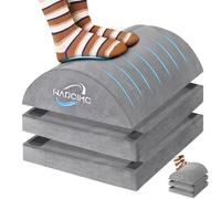 WADCIMC Foot Rest for Under Desk at Work, Warmer Feet Pocket Footrest,Foot Stool with Washable Cover,Comfortable Footrest with 3 Adjustable Heights, for Office Gaming Chair, for Leg Support, XL(18IN)
