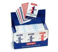 Waddingtons No.1 Playing Cards Pack of 12 - Classic Standard Decks, Finish, Durable Cards for Poker, Bridge & Family Games