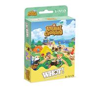 Waddingtons Number 1 Animal Crossing WHOT! Card Game, contains 53 playable cards Age 3+ featuring Isabelle, Mabel, and Timmy and Tommy, travel game, great gift and toy for Boys and Girls Aged 5 plus