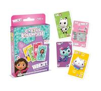 Waddingtons Number 1 Gabby's Dollhouse WHOT, Take turns matching shapes, numbers classic family game travel game great gift for ages 5 plus