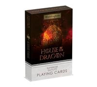 Waddingtons Number 1 House of the Dragon Playing Cards Game, Play with Prince Daemon Targaryen and Alicent Hightower, gift and toy for all ages