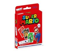 Waddingtons Number 1 Super Mario WHOT! Card Game for Children from 5 Years, for 2-6 Players, Card Adjustment and Perception, Gift for Baby from 5 Years