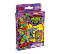 Waddingtons Number 1 Teenage Mutant Ninja Turtles WHOT! Card Game, Take turns matching shapes numbers and characters including Raph Donnie and Mikey great gift and toy for Boys and Girls Aged 5 plus