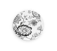 Wade Albert White Botanical Night Dinner Plate, Black WA967021BLK | Size: 120 Wade Albert White Black 120