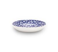 Wade WA967047BLU Eton Set of 4 Pasta Bowls with Blue Strawberry Design, Crafted from Earthenware, Made in Stoke-on-Trent, 22.5m, Blue