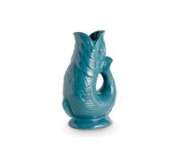 Wade Albert White Fish Jug, Earthenware, 1.2L, Agave WA967803TEA in Teal | Size: A Wade Albert White Teal A