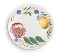 Wade Capri Side Plate with Vibrant Mediterranean Inspired Design, Crafted from Earthenware, Made in Stoke-on-Trent, 22.75cm, Multi-Coloured