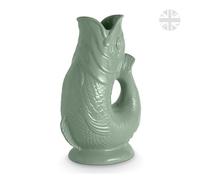 Wade Ceramic Clay Fish Jug 0.6L - Sage Green