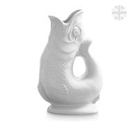 Wade Ceramic Clay Fish Jug 1.2L - White