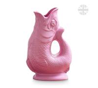 Wade Fish Jug, Handcrafted in Stoke-on-Trent England, Award-Winning Iconic UK Heritage Brand, English Earthenware, 0.6L, Pink