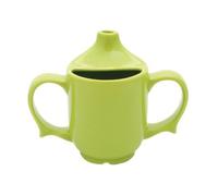 Wade Ceramics Dignity Two Handled Feeder Cup - Green by Wade