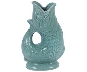 Wade Ceramics Gluggle Jug, Sage Green, Extra Large