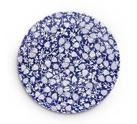 Wade Eton Side Plate with Blue Strawberry Design, Crafted from Earthenware, Made in Stoke-on-Trent, 22.75cm, Blue