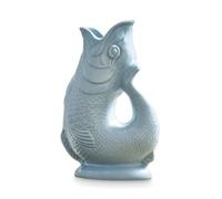 Wade Fish Jug, Handcrafted from Earthenware, Iconic UK Heritage, Made in Stoke-on-Trent, 0.6L, Eau De Nil