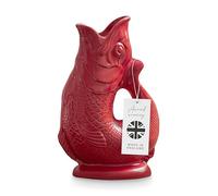 Wade Fish Jug, Handcrafted in Stoke-on-Trent England, Award-Winning Iconic UK Heritage Brand, English Earthenware, 0.6L, Red
