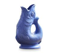 Wade Fish Jug, Handcrafted from Earthenware, Iconic UK Heritage, Made in Stoke-on-Trent, 0.6L, Sea Blue