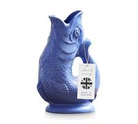 Wade Fish Jug, Handcrafted in Stoke-on-Trent England, Award-Winning Iconic UK Heritage Brand, English Earthenware, 0.6L, Sea Blue