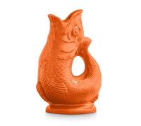 Wade Fish Jug, Handcrafted in Stoke-on-Trent England, Award-Winning Iconic UK Heritage Brand, English Earthenware, 1.2L, Orange