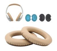 WADEO Replacement Earpads for Bose, Earpad Cushion 2 Pieces Memory Foam Kit Ear Cover for Bose QC45/QC35/QC25/QC15, Quiet comfort 45, QC2, AE2, AE2i, AE2w, Around Ear Headphone (Khaki)