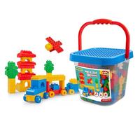 Wader Mini Blocks Set in a Big Bucket (134-Piece)